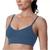 Top Lupo Feminino Reto Sem Bojo Basic Azul