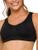 Top Nadador Fitness Em Microfibra Sem Costura Selene 20905 Preto