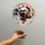 Topo De Bolo Balão Bubble Confete 05 Polegadas 20cm 01 Unid Sortido