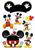 Topo de Bolo, Topper de Super Heróis, Diversos Personagens Mickey Mouse