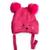 Touca Gorro Infantil Menina Inverno Toca Escola Peluciada Rosa escuro