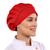 Touca Lisa Unissex Tipo Gorro Para Clínicas Chef de Cozinha - Wp Connect Vermelho