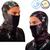 Touca Ninja Mascara Paintball Tatica Militar Balaclava Moto Proteção Térmica UVA UVB Dry Fit Frio  Camuflada Militar Verde