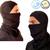 Touca Ninja Mascara Paintball Tatica Militar Balaclava Moto Proteção Térmica UVA UVB Dry Fit Frio  Preta/ Black