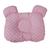 Travesseiro Bebê Plagiocefalia Posição Anti Cabeça Chata coroa rosa