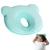 Travesseiro De Bebê Plagiocefalia Posição Correta Da Cabeça Anti Cabeça Chata Verde-água