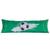 Travesseiro de Corpo Xuxão Cheio 145cm x 0,45cm Gigante Enchimento Com Fronha Estampada Decorativa Futebol