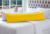 Travesseiro De Corpo Xuxao Grande com Fronha Ziper Percal Silicone Amarelo
