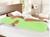 Travesseiro De Corpo Xuxao Grande com Fronha Ziper Percal Silicone Verde