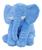Travesseiro Elefante Pelúcia Almofada Bebê 60cm Antialérgico Azul