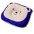 Travesseiro Ergonômico Almofada Bebê Modelador Anatômico Azul