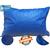 Travesseiro Hospitalar: Capa Impermeável + Refil de Espuma - Coloridas Azul Marinho