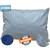 Travesseiro Hospitalar: Capa Impermeável + Refil de Espuma - Coloridas Cinza