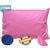 Travesseiro Hospitalar: Capa Impermeável + Refil de Espuma - Coloridas Rosa Pink