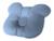 Travesseiro Plagiocefalia Para Bebe Com Cabeça Chata Azul claro