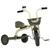 Triciclo 3 Rodas Infantil Bicicleta Criança Motoca + Buzina Verde militar