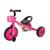 Triciclo Escolar com Buzina e Cestinha 80cm Zippy Toys Rosa