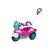 Triciclo Infantil Baby City Motoquinha C/ Empurrador Pedal Anel De Segurança Interativo Spider Menino Menina Rosa Azul Suporta Até 30kg - Maral Rosa