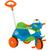 Triciclo Infantil Bandeirante Velobaby de Pedal com Empurrador Azul