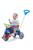 Triciclo infantil com empurrador e protetor 1-3 anos ta te tico calesita Azul
