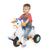 Triciclo infantil com empurrador e protetor 1-3 anos unicórnio fantasy calesita Azul