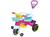 Triciclo Infantil com Empurrador Play Trike Maral Rosa