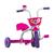 Triciclo Infantil Motoca Ultra Bikes Menina Menino Branco, Rosa