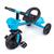 Triciclo infantil pedal e cestinha suporta até  25 kg mega compras Azul