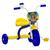 Triciclo Infantil Ultra Bikes Masculino Feminino - Velocipede Tonquinha Motoca Para Crianças Azul, Amarelo