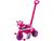 Triciclo Infantil Velotrol com Empurrador Rosa