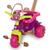 Triciclo Motoca Infantil Dino Magic Toys Tico-Tico Rosa