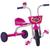 Triciclo Velotrol Infantil Ultra Bikes Masculino Feminino Tonquinha Bicicleta Motoca Para Crianças Rosa