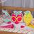 Trio de Almofadas Decorativa Specialle Menina para Bebe Color Fruit
