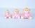Trio De Ursinhos Para Nicho Luxo 15 cm 20 cm 25 cm - Varias Cores Princesa rosa