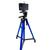 Tripé Telescópico Profissional P/Câmera/Celular Tripod 3366 Azul