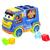 Truck Didático C/ Blocos Na Solapa - Bs Toys Azul