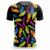 Tshirt Slim Camiseta Masculina Estampa 3D Exclusiva Blusa Gola Redonda Pen