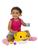 Tubarão Brinquedo Interativo Infantil Bebê Didático Colorido Amarelo