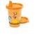 Tupperware Copo infantil com bico 200 ml  original Safari