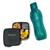 Tupperware Kit Basic Line 550ml + Eco Tupper 1l Pote Lanche Preto e Verde