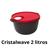 Tupperware Microondas marmita Cristalwave Preta 