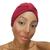 Turbante Luxo Elegante Adulto Feminino Cores Escolha Tratamento Quimioterapia Alopecia Queda Cabelo Bordô
