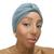 Turbante Luxo Elegante Adulto Feminino Cores Escolha Tratamento Quimioterapia Alopecia Queda Cabelo Cinza