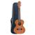 Ukulele kalani tenor 26 tribes series natural sapele kal 220 ts com capa 15416 Natural