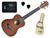 Ukulele Seizi Maui Plus Tenor Elétrico com Bag Maui plus tenor sapele