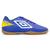 Umbro Indoor Adamant League Masculina Azul/Branco/Amarelo Azul