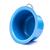 Urinol Plástico Adulto Idoso Pinico Com Alça Removível de Plástico Higiênico Azul Magenta