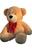 Urso De Pelúcia Gigante Teddy - Grande - 90 cm Doce de leite, Vermelho