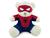 Urso de Pelúcia Super Herói 30cm Decoração Personagens Homem, Aranha