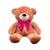 Urso Gigante Grande Pelúcia Teddy 90cm Mel Gravata rosa